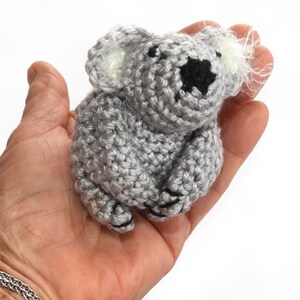 Patron de koala au crochet, Amigurumi, animal australien, téléchargement PDF image 2