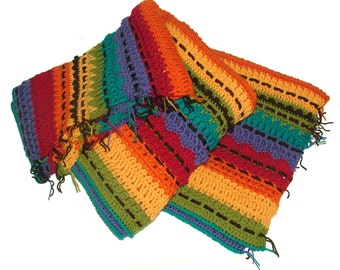 Kit de Crochê com Amostras, 17 padrões de pontos diferentes, download em PDF