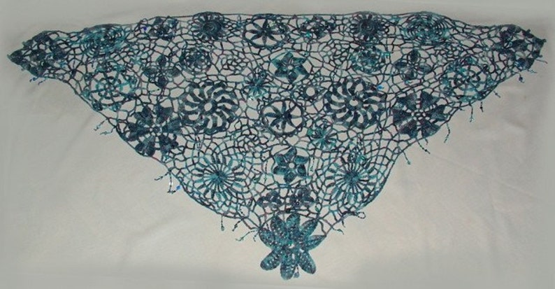 Crochet Lace Patterns, 16 Individual Motifs, PDF Ebook download image 5
