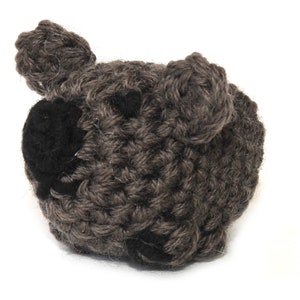 Wombat crochet pattern, Amigurumi, Australian animal pattern, pdf download image 4