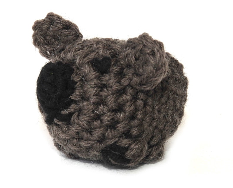 Wombat crochet pattern, Amigurumi, Australian animal pattern, pdf download image 4