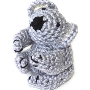 Patron de koala au crochet, Amigurumi, animal australien, téléchargement PDF image 4