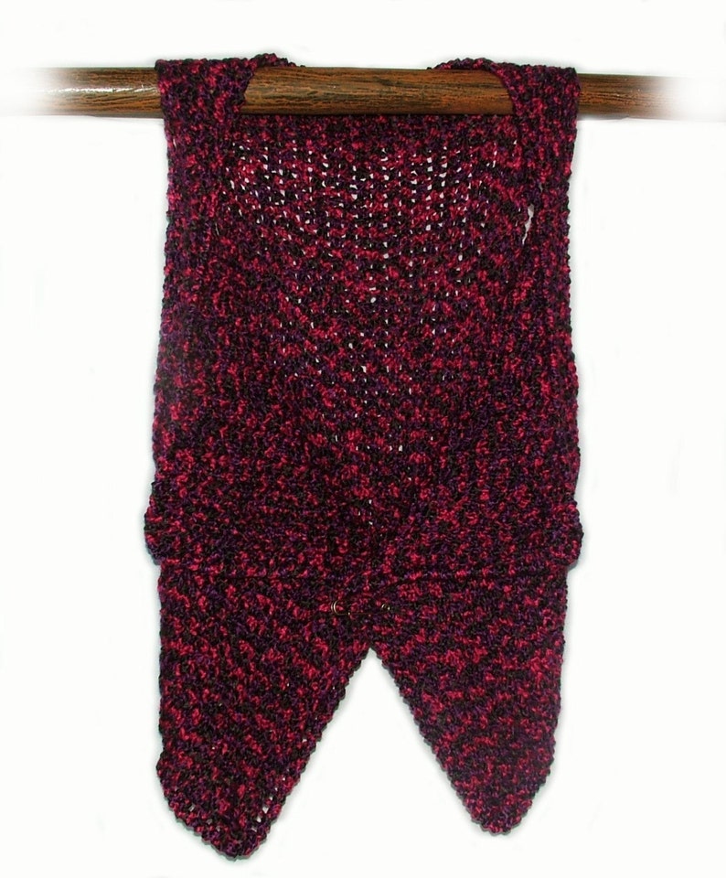 Super Easy Crochet Vest Pattern, Digital PDF download image 4