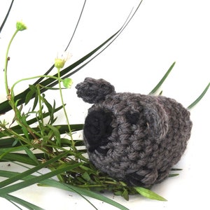 Tiny Wombat crochet pattern, Amigurumi, Australian animal pattern, pdf download