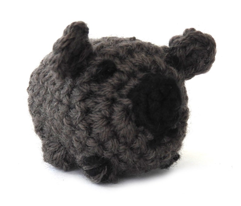 Wombat crochet pattern, Amigurumi, Australian animal pattern, pdf download image 5