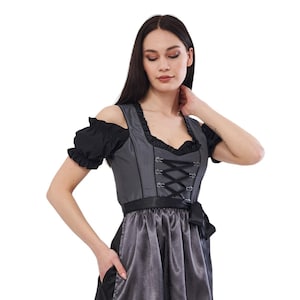 Dirndl Dress Oktoberfest Bavarian Costume for Festivals, Parties - Traditional German Outfit, Hallowen Bavarian Dirndl, Oktoberfest Dress
