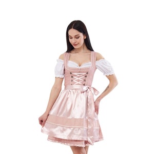 Dirndl Dress Oktoberfest Bavarian Costume for Festivals, Parties - Traditional German Outfit, Women’s Bavarian Dirndl, Oktoberfest Dress