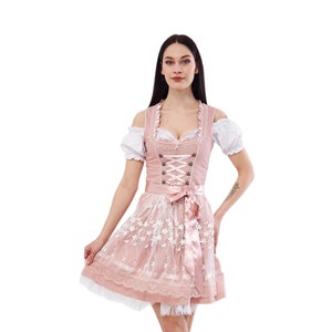 Dirndl Dress Oktoberfest Bavarian Costume for Festivals, Parties - Traditional German Outfit, Women’s Bavarian Dirndl, Oktoberfest Dress