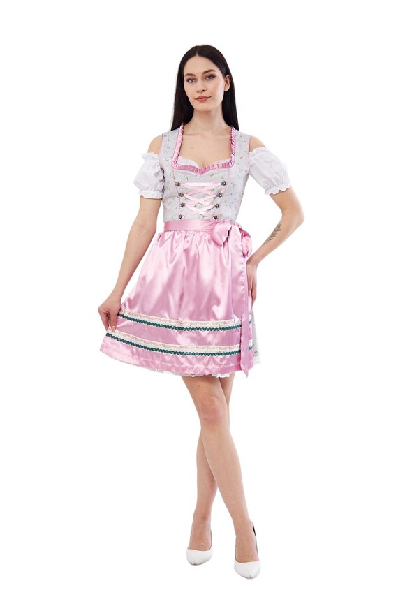 Élégante robe Dirndl pour l'Oktoberfest Dirndl allemand
