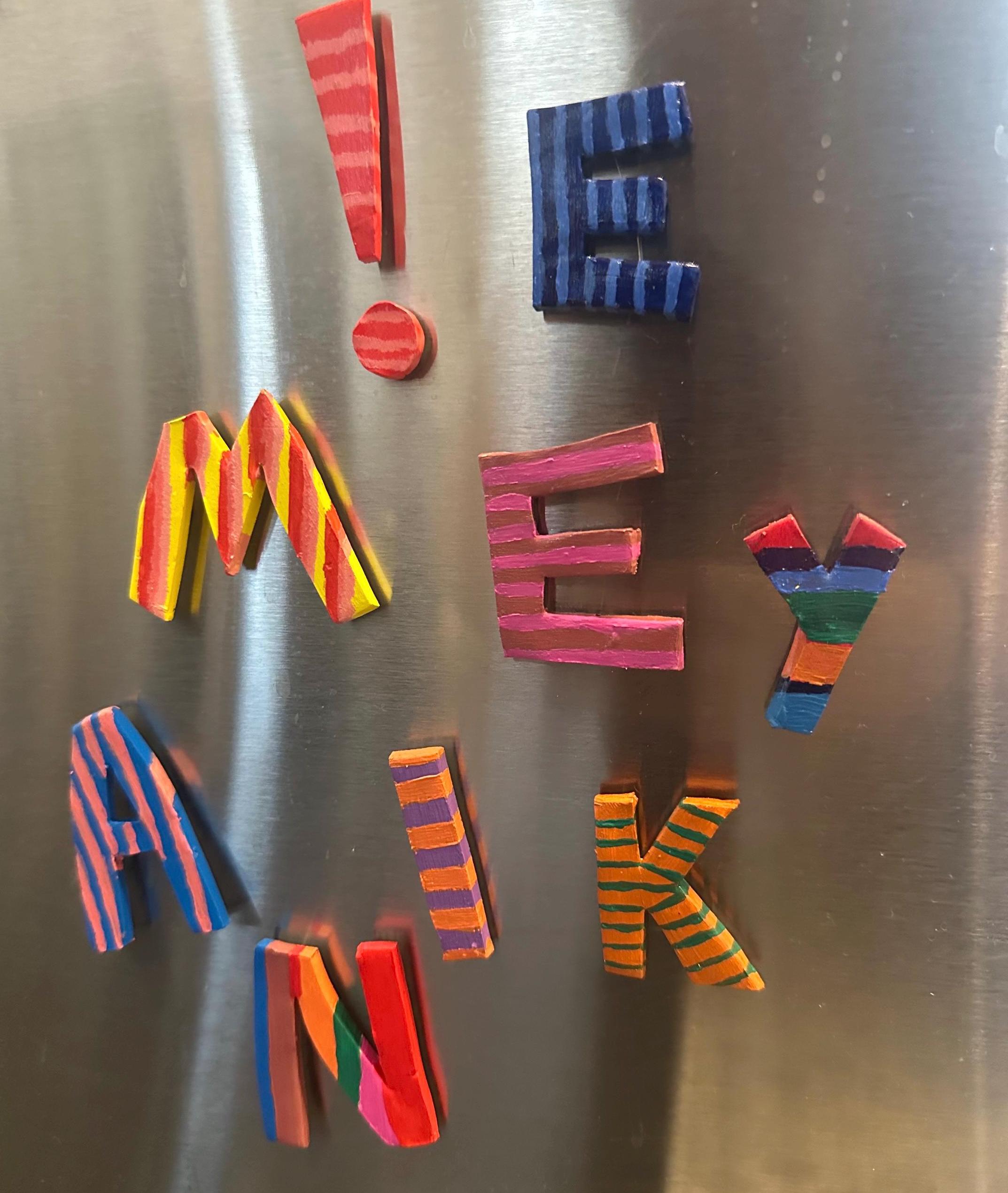 Fridge Magnets Letters R Colorful Alphabet Letter Refrigerator Magnets - Etsy