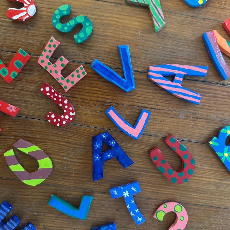 Fridge Magnets Letters R Clay Magnets - Etsy