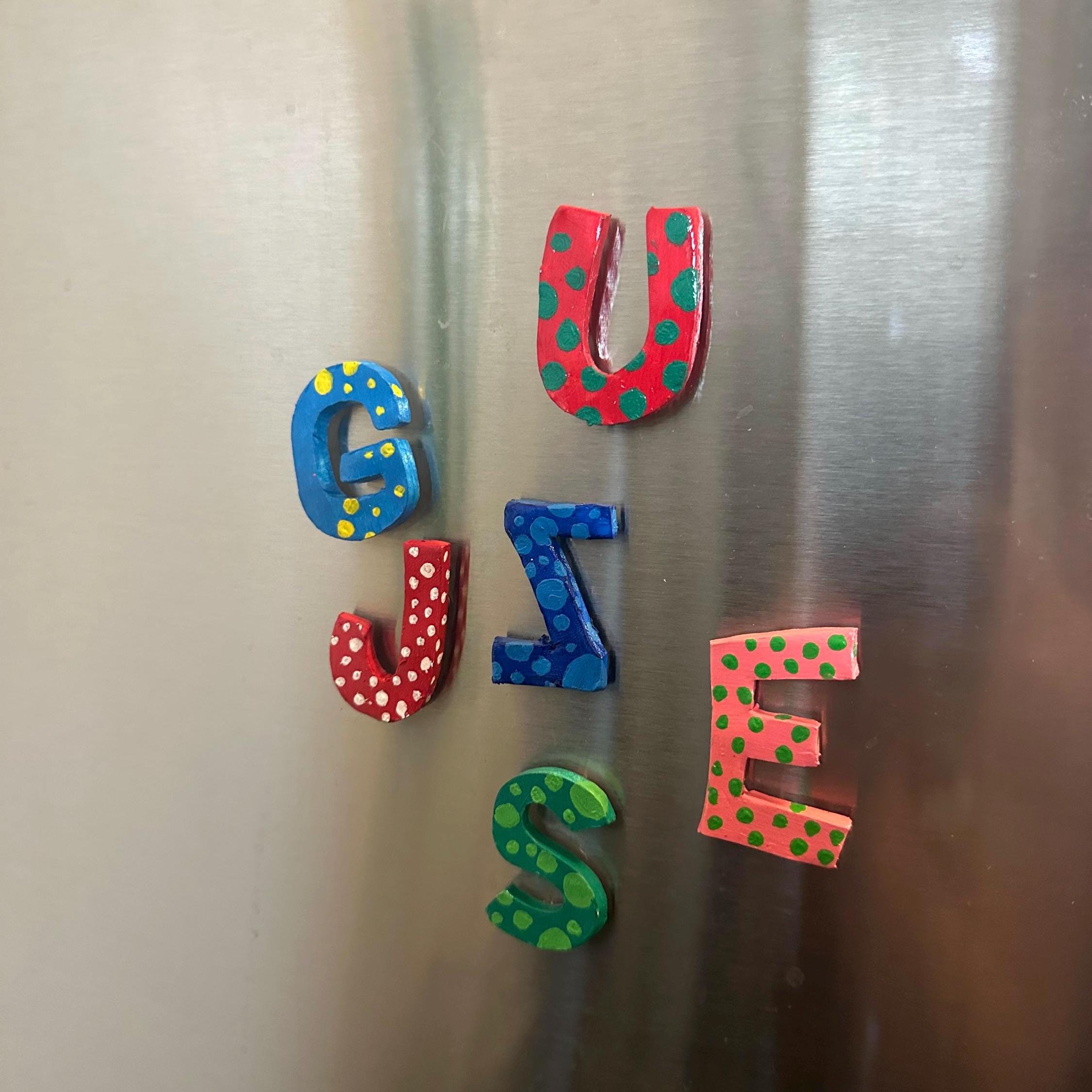 Fridge Magnets Letters R Colorful Alphabet Letter Refrigerator Magnets - Etsy