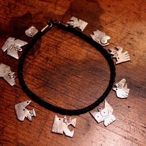 Sterling Silver Dog Charm: Howling Harry image 4