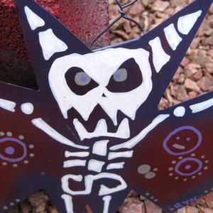 Skeleton Bat Red