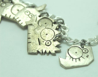 Virgo Charm: Sterling Silver Zodiac Charms