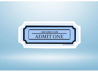 Sad Girls Club Sticker