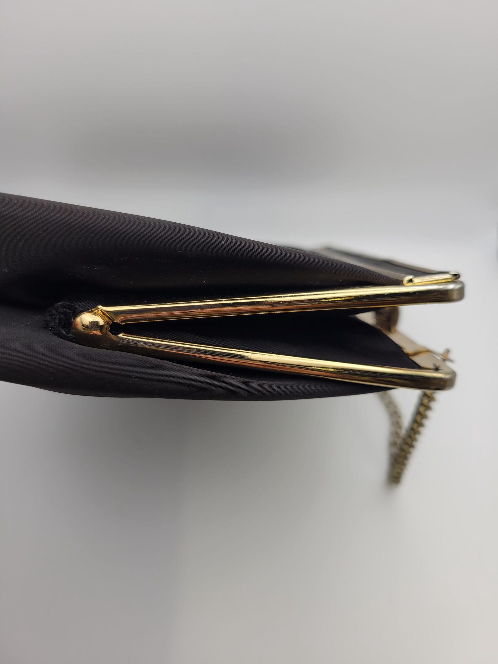 Vintage Black and Gold Ande Evening Bag Purse - Etsy