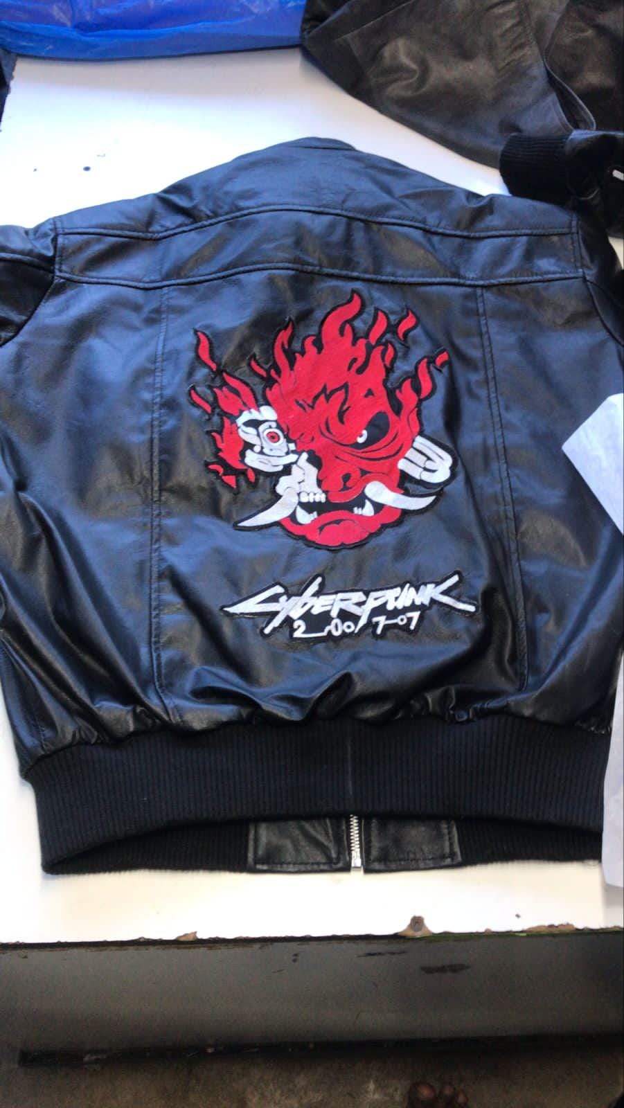 Cyberpunk Samurai Bomber Cyberpunk 2077 Reversible Jacket 激レア