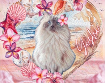 My Heart Belongs to the Sea, digital pet edit, art
