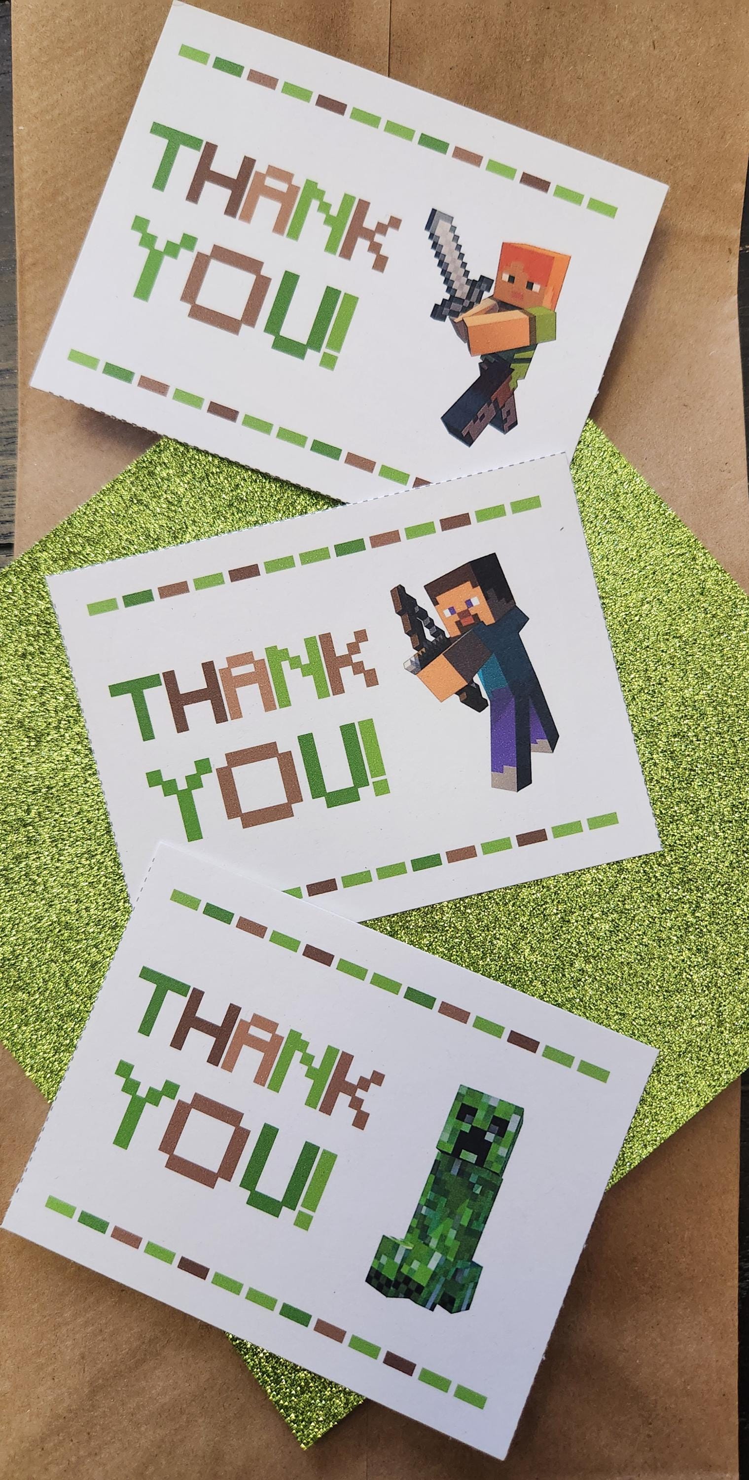 Minecraft PDF Thank You