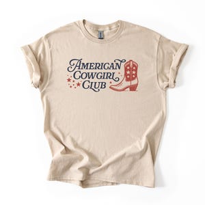 Western 4th of July Unisex Tee, Patriotic Graphic T-Shirt, American Flag Shirt, Independence Day Top, Cowboy July 4th Apparel