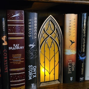 Fantasy Window Book Nook with Light  -  1 Large