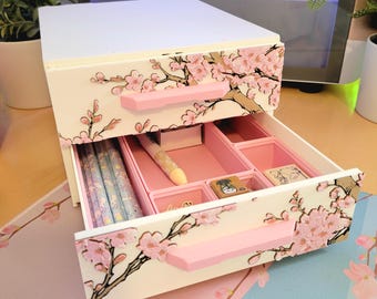 Private Listing  -  Desk Drawers with Organizer Bins  -  Sakura Design
