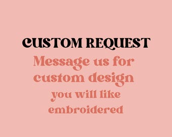 Custom Embroidered Sweatshirt // Personalized Crewneck, Custom Text Sweatshirt, Embroidered Text Crewneck, Gift for Bride, Personalized Gift