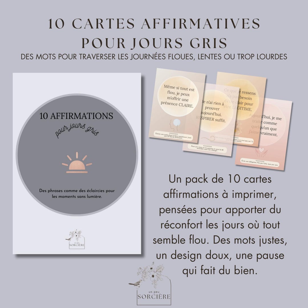 Work Wellness Cards.pdf Printable Wellness Affirmation Cards | Introspection and Personal ...