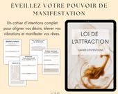Planner loi de lattraction PDF | Poser ses intentions et manifester avec clarté