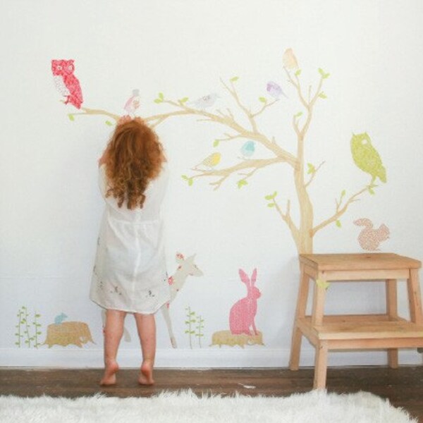 Build a Tree - wall stickers, removable decals