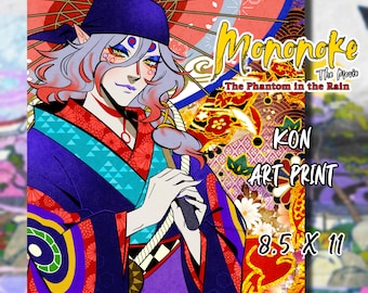 Mononoke Medicine Seller "Kon" Kusuriuri  Art Print | 8.5 x 11 in