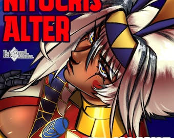 Nitocris Alter FATE GO fan print/poster