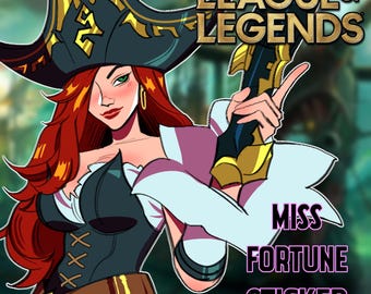Miss Fortune Sticker: League of Legends LOL Vinyl Decal