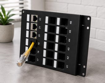 Organizador frontal de cables Keystone para rack de servidores