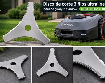 Ultralight 3-edged cutting disc for Segway Navimow i105E i108e i110n