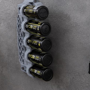 Förvaringsbas för Ryobi 4V USB litium- och Tek4-batterier