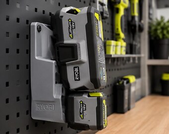 Ryobi 18V One+ Battery Wall Storage Base