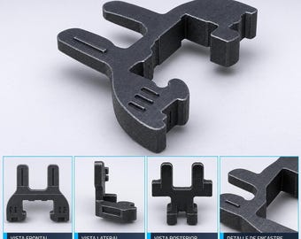 Set Soporte METABOX de ABS | Recambio para Cajón Blum, Miele y Poggenpohl Fabricado por std3dpro