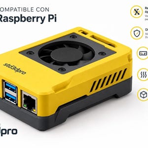 Raspberry Pi 2B, 3B and 4 Case | Optional OLED Support and GPIO Access