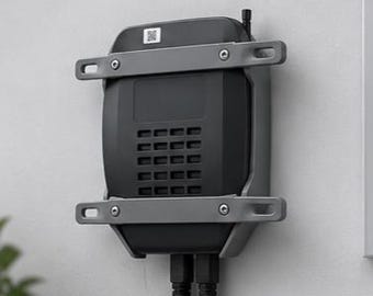 Wall mounting base for Bosch AL 1830 CV charger and includes screws