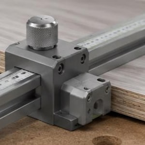 Parallel Cutting System for WEN Guide Rails, Repetitive Cutting Stops