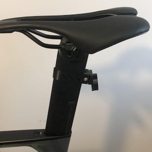 Lightweight mount for Garmin Varia Radar compatible with Canyon Aeroad seatpost