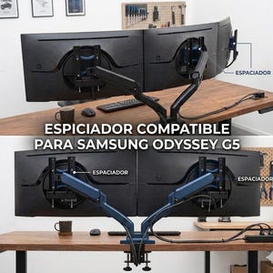 VESA-monitorafstandhouder van 100x100 mm – VESA-compatibele scheidingsadapter