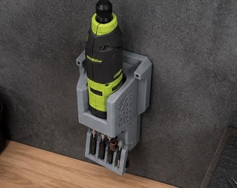 Ryobi 4V Tool Rack for Pegboard or Wall Mount USB Lithium / Tek4
