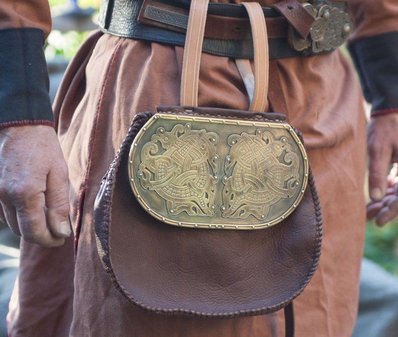 Custom Viking Purse bronze Etsy
