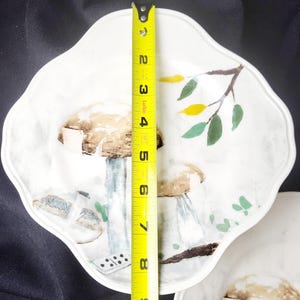 Anthropologie Svampsalladstallrikar (set om 2): Rebecca Rebouché Nyfiken Lövfällande Kollektion bild 8