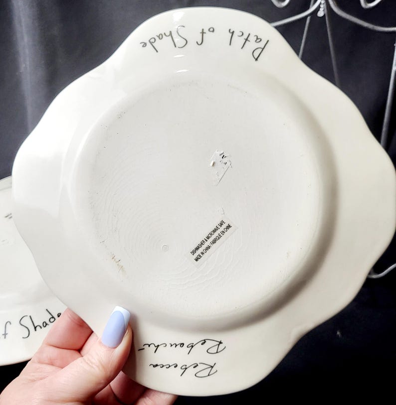 Anthropologie Svampsalladstallrikar (set om 2): Rebecca Rebouché Nyfiken Lövfällande Kollektion bild 5