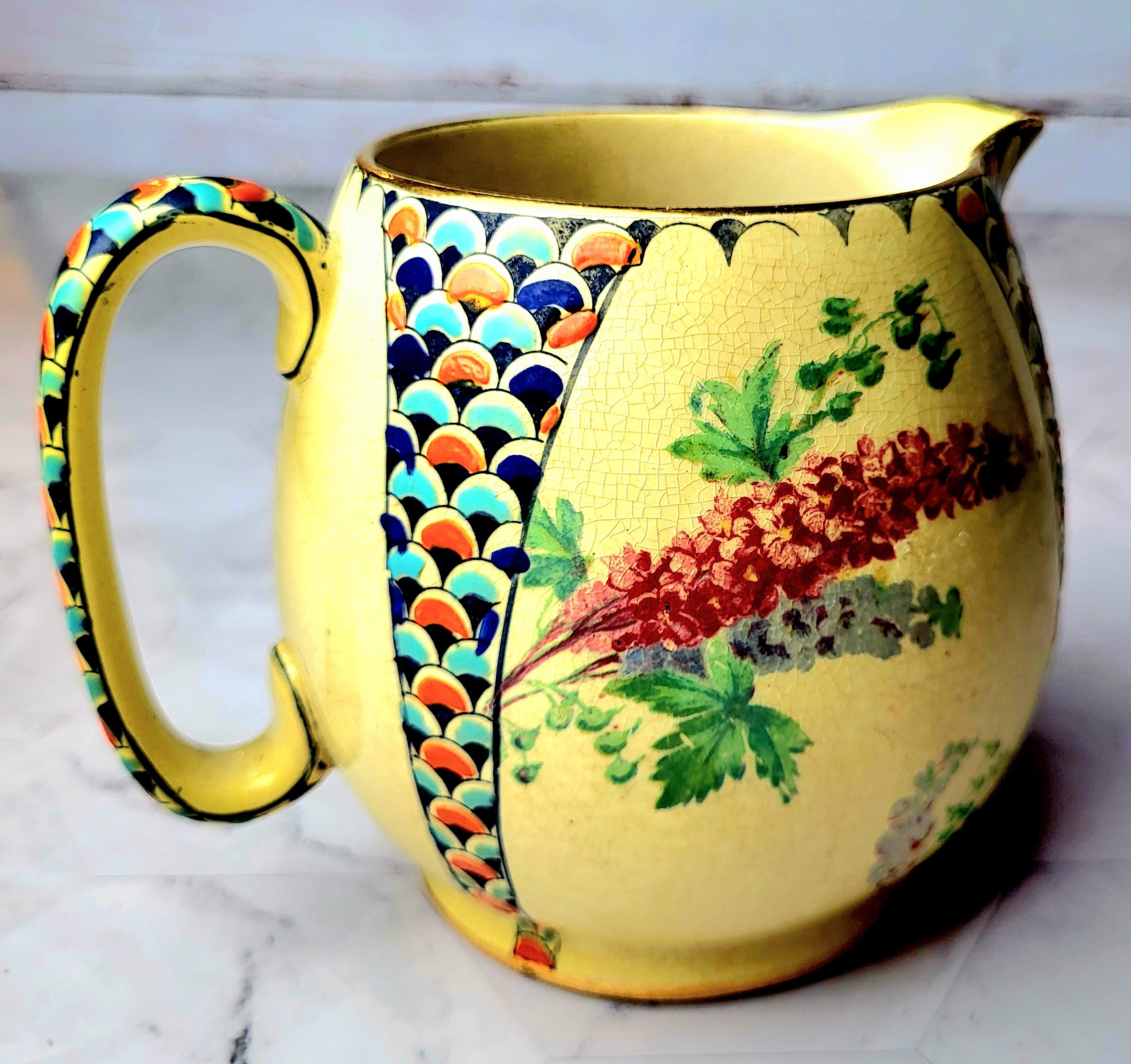 Stoke on Trent 菓器 Stoke on Trent Jug - Etsy