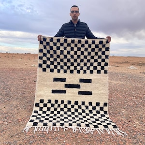 moroccan rug  5x8,moroccan boho rug,MOROCCAN RUG SET,checkered orange rug,checkered Rug,moroccan rug minimalist,Moroccan rug Neutral,blue